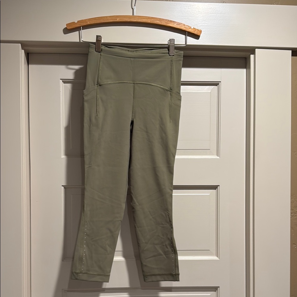 lululemon athletica Olive Green Leggings